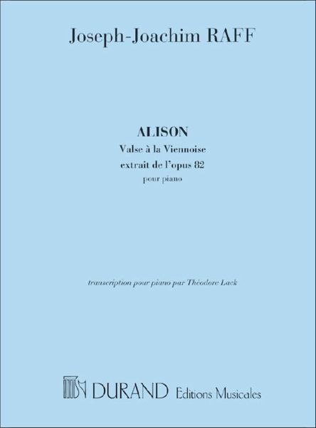 Raff Alison Piano Piano