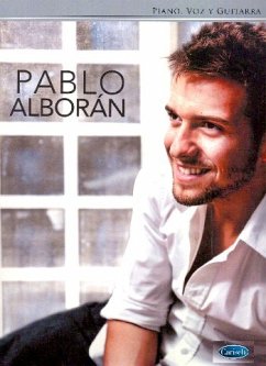 Cover Pablo Alborán piano/vocal/guitar songbook