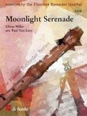 Moonlight Serenade für 4 Blockflöten (SATB) Partitur und Stimmen