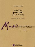 Gustav Holst, Chorale from Jupiter (from The Planets) Concert Band/Harmonie Partitur + Stimmen