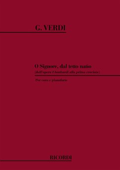 O signore dall tetto natěo für gem Chor und Klavier Partitur Cover O signore dall tetto natěo für gem Chor und Klavier Partitur