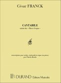 C. Franck Cantabile Extrait De Pieces D'Orgue Trio