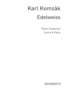 Cover Edelweiss for orchestra Piano conductor, score and parts