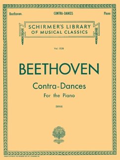 Cover Ludwig van Beethoven, Contra-Dances For Piano Klavier Buch