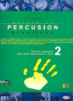 Cover Método de percusion brasilena vol.2 +(CD) (sp)
