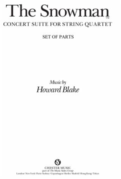 The Snowman for string quartet parts