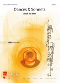 Jacob de Haan Dances & Sonnets Concert Band/Harmonie Partitur + Stimmen