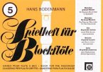 Spielheft für Blockflöte Band 5 Melodien großer Meister für 2 Sopranblockflöten