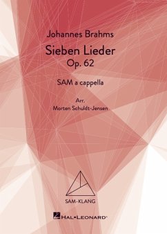 Cover Sieben Lieder Op. 62