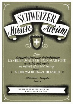 Cover Schweizer Musikalbum Band 9 für Akkordeon (mit C- und B-Stimmen)