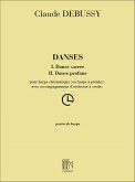 Danses pour harpe chromatique ou harpe ŕ pedales et orchestre ŕ cordes partie de harpe