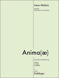 Cover Anima(ae) für Klarinette solo (Es +B+Bass)