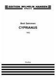 Bent Sörensen, Cyprianus Clarinet, Percussion, Soprano, Mezzo-Soprano, Alto Partitur