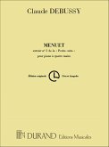 C. Debussy Menuet 4 Mains (Petite Suite ) Piano 4 hands