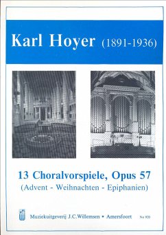 Cover 13 Choralvorspiele Opus 57