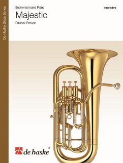 Cover Pascal Proust Majestic Euphonium und Klavier Buch