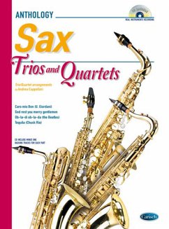 Anthology - Sax Trios and Quartets (+CD) for 3-4 saxophones score