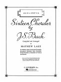 Sixteen Chorales
