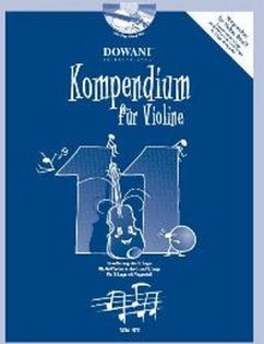 Cover Kompendium für Violine Band 11 (+2 CD's) für 2 Violinen (Schüler und Lehrer)