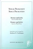 Romeo und Julia für Oboe, Englischhorn, 2 Klarinetten, 2 Hörner und 2 Fagotte, Partitur und Stimmen