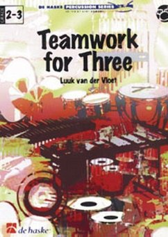 TEAMWORK FOR THREE FUER 3 SCHLAGZEUGE Cover TEAMWORK FOR THREE FUER 3 SCHLAGZEUGE