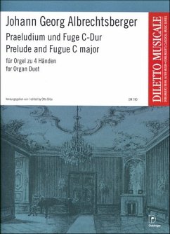 Cover Präludium und Fuge C-Dur für Orgel zu 4 Händen