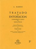 Adelino Barrio, Tratado de Entonación, 3° Alle Instrumente Buch Adelino Barrio, Tratado de Entonación, 3° Alle Instrumente Buch