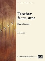 Cover Tenebrae factae sunt