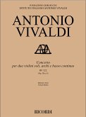 Antonio Vivaldi, Concerto VIII, RV 522 (OP. III, N. 8) 4 Violins, 2 Viola, Cello, Bass and BC Partitur