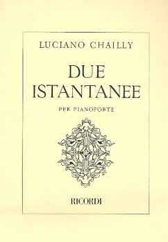 Cover Due Istantanee per pianoforte