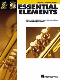 Cover Essential Elements (+CD) voor blasorkest (nl) trompet (cornet, bugel)