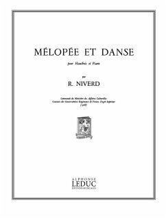 Cover NIVERD MELOPEE ET DANSE HAUTBOIS ET PIANO