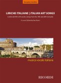 Italian Art Songs from the 19th and 20th Centuries for low voice and piano