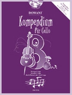 Cover Kompendium Band 8 (+CD) für Violoncello