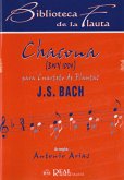 Chacone BWV 1004 para Cuarteto de Flautas 4 Flöten Buch Chacone BWV 1004 para Cuarteto de Flautas 4 Flöten Buch