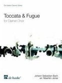 Toccata und Fuge für Klarinetten-Ensemble Partitur und Stimmen