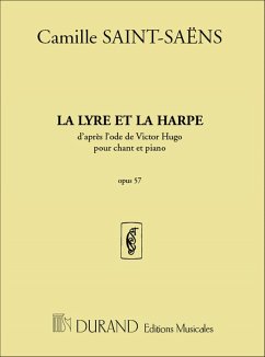 C. Saint Saens La Lyre Et La Harpe Pour Choeur Soliste Coro