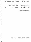 Romero Coleccion De Cantos Y Bailes Vol.1 Klavier Buch Romero Coleccion De Cantos Y Bailes Vol.1 Klavier Buch