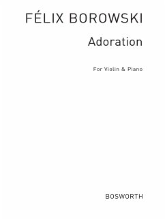 Cover Adoration Morceau de Salon for violin and piano Verlagskopie