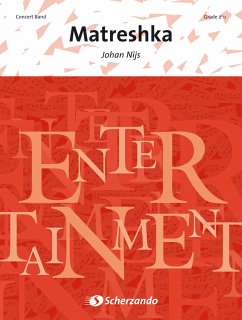 Cover Johan Nijs, Matreshka Concert Band/Harmonie Partitur + Stimmen