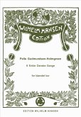 Pelle Gudmundsen-Holmgreen, 6 Enkle Danske Sange SATB a Cappella Chorpartitur