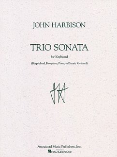 Trio Sonata for Keyboard Solo Trio Sonata for Keyboard Solo