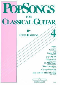 Cover Pop Songs vol.4 9 Arrangements for classical guitar