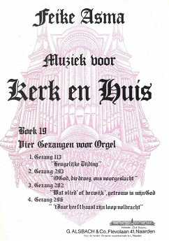 Cover Kerk & Huis 19 4 Gezangen voor Orgel