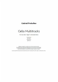 Gabriel Prokofiev, Cello Multitracks Cello and Electronics Buch