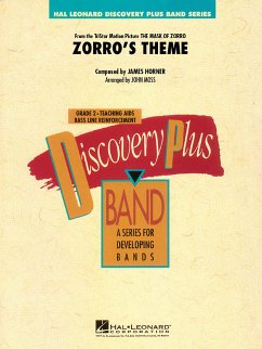 James Horner, Zorro's Theme Concert Band/Harmonie Partitur + Stimmen