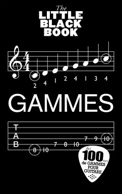 Cover The little black Songbook - Gammes (french edition) pour guitare/tab (frz)