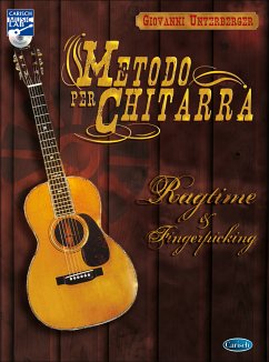 Cover Metodo per chitarra - Ragtime & Fingerpicking (+CD): per chitarra/intavolatura