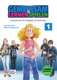 Gemeinsam lernen & spielen Band 1 (+Online Audio) für Bläserklasse (Blasorchester) Stabspiele/Percussion