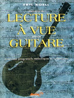 Cover Eric Boell, Lecture ŕ vue Guitare Guitar [TAB] Buch